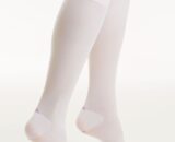 Κάλτσες κάτω γόνατος αντιθρομβωτικές - μετεγχειρητικές Class II λευκές RelaxSan-0