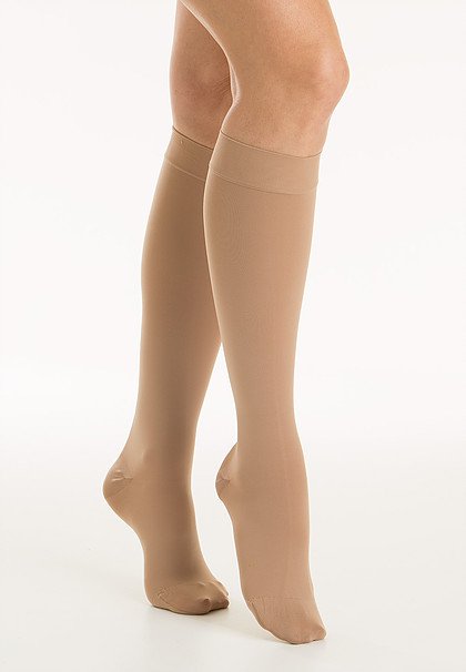 Θεραπευτικές κάλτσες κάτω γόνατος διαβαθμισμένης συμπίεσης Class ΙI RELAXSAN Soft (κλειστά δάχτυλα)-0