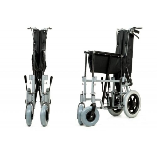 Αναπηρικό αμαξίδιο Reclining Transit (ανακλινώμενο) μεσαίοι τροχοί-1104