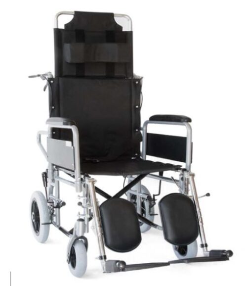 Αναπηρικό αμαξίδιο Reclining Transit (ανακλινώμενο) μεσαίοι τροχοί-0