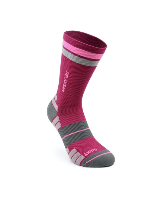 Κοντές Αθλητικές Κάλτσες Relaxsan Sport με Ίνα Dryarn Fuchsia/Pink