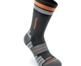 Κοντές Αθλητικές Κάλτσες Relaxsan Sport με Ίνα Dryarn Grey/Orange