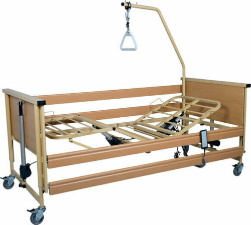 Νοσοκομειακό κρεβάτι πολύσπαστο ηλεκτροκίνητο TRENTO 1 με αναρτήρα