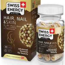 Βιταμίνη Hair, Nail and Skin (30 κάψουλες) Swiss Energy