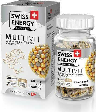 Βιταμίνη Multivit Swiss Energy (30 κάψουλες)