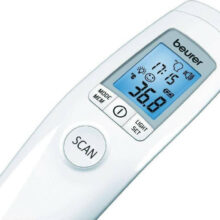 Ψηφιακό Θερμόμετρο Μετώπου με Υπέρυθρες Κατάλληλο για Μωρά Beurer FT90