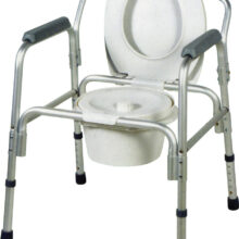 Καρέκλα Τουαλέτας Αλουμινίου Πτυσσόμενο AC-541 Alfa Care